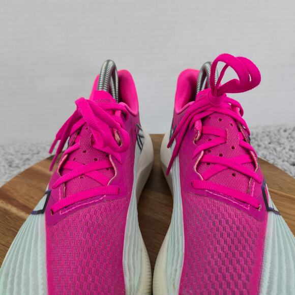 New Balance FuelCell Rebel v2 Pale Blue Pink Athletic Running Shoe Womens 8.5 B - Picture 7 of 14